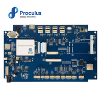 Procilus papan Android tanam 15 inci, modul Display Android mendukung WIFI / Bluetooth layar sentuh Lcd