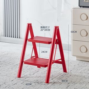 Folding Ladder 5 Step 133Cm Height A Frame Lightweight Multi Functional Home Use - Product Image 2