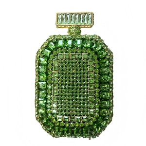 Bolso de mano de noche con diamantes de imitación para mujer, cartera de boda con cristales, bolso de mano brillante desmontable para invitadas de boda - Product Image 2