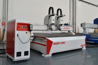 Máquina CNC de Doble Husillo de Alta Eficiencia para Tallado de Madera en Puertas de Gabinetes ¡Ahorra en la Gran Oferta de Descuento Ahora!