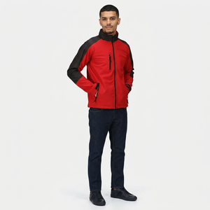 Vêtements de mode 2026, nouvelle conception de vestes softshell, logo personnalisé, imperméable, respirant, veste softshell pour homme, OEM - Product Image 1