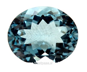 Aguamarina semipreciosa de calidad 3A, calibrada, facetada, ovalada, natural, azul, piedras preciosas sueltas, venta al por mayor. - Product Image 5