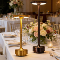 Lampe de table LED portable, température de couleur réglable 3000K-6000K, abat-jour en aluminium, rechargeable sans fil, batterie 3000mAh, tactile