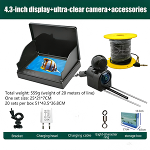 JXI Professional 4.3" HD LCD Display IP68 Waterproof Underwater Fishing Camera 220 Wide Angle IR Night Vision Built-in LED - Product Image 2