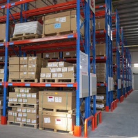 Proveedor chino CE Almacén Estante de palé industrial Estante de almacén de servicio pesado Estantería de almacenamiento Sistema de estantería de palé DE LA UE
