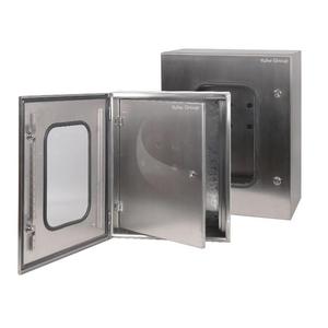 Boîtier électrique extérieur étanche IP66 en acier galvanisé, boîte de commande 100A avec serrure biométrique pour alimentation électrique - Product Image 4