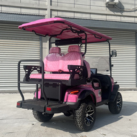 Personnaliser les véhicules communautaires de luxe. Resort Shuttle Bus.2-Voiture de club de golf 4 places. Véhicule de camping en plein air. Équipé d'un moteur de 7,5 kW