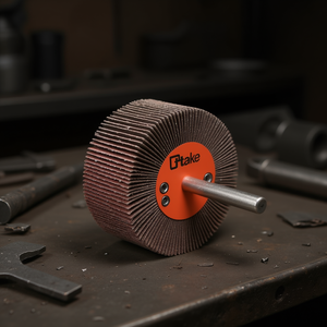 Ttake Abrasive Flap Wheel 25x3 Mm 60 Grit Corundum For Metal Grinding - Product Image 3