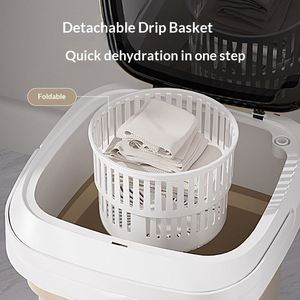 <b>Hot</b> Selling Electric 13L Mini Portable Foldable Washing Machine for Household Outdoor Use Large Capacity Travel Underwear Washer - Product Image 4