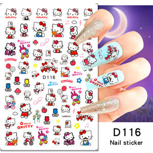 Sticker <span class=keywords><strong>de</strong></span> Oferta para <span class=keywords><strong>Uñas</strong></span> con Lindo Diseño <span class=keywords><strong>de</strong></span> Gato KT <span class=keywords><strong>de</strong></span> Dibujos Animados, Aplique 3D para Manicura, Calcomanías <span class=keywords><strong>de</strong></span> <span class=keywords><strong>Hello</strong></span> <span class=keywords><strong>Kitty</strong></span> para Decoración <span class=keywords><strong>de</strong></span> <span class=keywords><strong>Uñas</strong></span> - Product Image 2