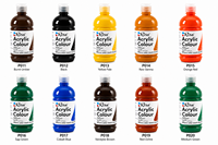 Peinture acrylique Risa en bouteille de 500 ml grande capacité pour murs peints à la main et graffitis – Fournitures d'art imperméables pour étudiants – Vente en gros