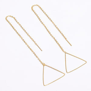 Joyería de latón de moda para mujer, joyería de latón chapada en oro de alta calidad, proveedor de joyería de latón chapada en oro de 18K, joyería antigua - Product Image 3