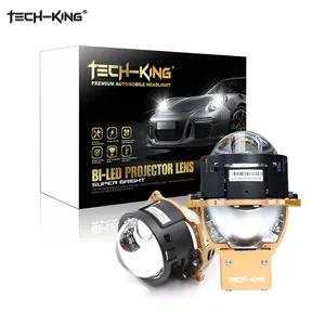 TECH-KING 3 inch Dual lens Projector lens bi led M32 75w 85w 100w 3 piece reflector bowl matrix bi led projector headlamp