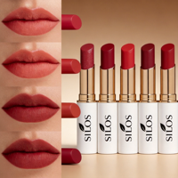 Rouge à lèvres mat velours SILOS 10g - Formule végétale tendance longue tenue et nourrissante fini naturel Marque privée