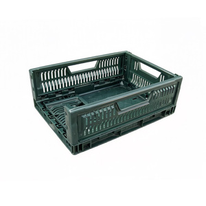 Caisse en plastique pliable empilable pour l'agriculture, fruits, légumes, vente en gros, panier en plastique pliable - Product Image 1