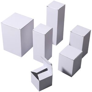 White Corrugated <b>Box</b> 3 Layer Foldable Kraft Paper Packaging <b>Box</b> Printable Customizable For Shipping <b>Storage</b> - Product Image 1