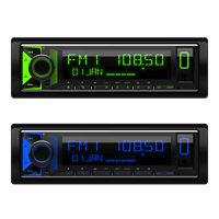 Reproductor MP3 para Auto de Un Solo DIN, Bluetooth, Manos Libres, 5V RCA, 6 Canales, Ecualizador de 32 Bandas, X Bass, RDS, FM, AM, USB, AUX