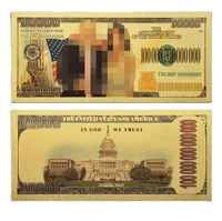 Billet de banque commémoratif en or de 100 dollars américains, collection de billets de banque, très demandé