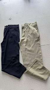 Pantaloni da Uomo in Lino Personalizzabili con Stile o Logo, Doppia Pieghezza Frontale, Tasche, Gamba Dritta, Traspiranti, Vestibilità Ampia, Chiusura con Cerniera, Tinta Unita, <span class=keywords><strong>Casual</strong></span> - Product Image 6