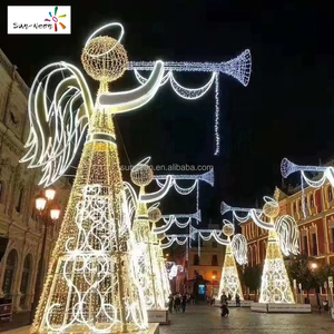 Decoración exterior de Año Nuevo, luz LED de ángel para calle - Product Image 1