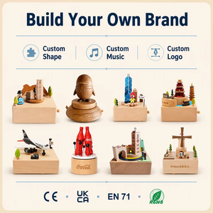 Caja de <span class=keywords><strong>Música</strong></span> de Madera con Diseño de Auto Deportivo, 120 Segundos, Mecanismo de Cuerda, Melodía Personalizada, <span class=keywords><strong>Romántica</strong></span>, Cuadrada, Moderna, Ecológica, Regalo, Venta al Por Mayor, Suministro de Fábrica - Product Image 6