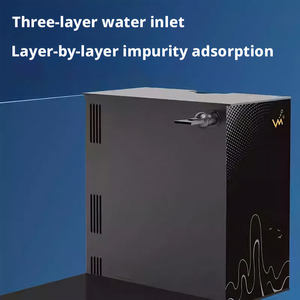 Acquario in Vetro Ultra Trasparente con Filtro Laterale e Sistema <span class=keywords><strong>di</strong></span> Circolazione Automatica, con Pietre per Aquascaping, per <span class=keywords><strong>Pesci</strong></span> Rossi - Product Image 4