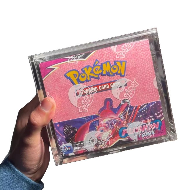 pokemon booster box acrylic case magnetic ETB Magnetic: Premium Protection & Display UV RESISTANT 🚨 NOW IN STOCK! 🚨