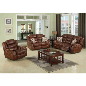 Sofá reclinable eléctrico de diseño moderno, masaje de 3 plazas, función extensible, venta directa de fábrica, <span class=keywords><strong>silla</strong></span> reclinable con marco de madera especial - Product Image 3