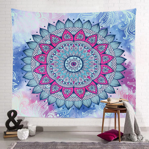 Grande stile dorato Ombre Mandala parete arazzo Hippie camera decorazione artista orientale Design indiano motivo appeso <span class=keywords><strong>arazzi</strong></span> - Product Image 2