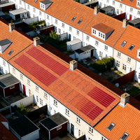 Panneaux solaires à haute efficacité 10% 40% de transmission Verre photovoltaïque double transparent pour applications BIPV