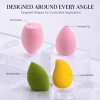 Esponja de Maquillaje Cosmética sin Látex con Logotipo Personalizado, en Oferta, para Programas de Regalos Promocionales