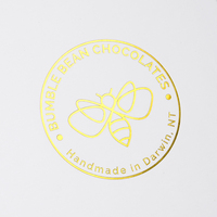 Boîte de chocolat blanche à couvercle rigide et base personnalisée avec logo en feuille d'or Boîte de papier d'emballage pour desserts à 9 grilles