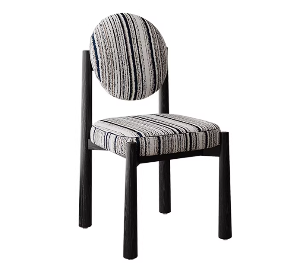 Strisce Bianche e Nere + Legno di Frassino Nero