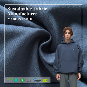 100% Organic Cotton Interlock Stretch Knit <strong>Fabric</strong> Eco-Friendly and Washed Gots <strong>Fabric</strong> - Product Image 1