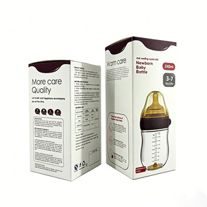 <span class=keywords><strong>Biberon</strong></span> en <span class=keywords><strong>verre</strong></span> naturel de haute qualité sans BPA, 5 oz et 8 oz, durable, <span class=keywords><strong>anti</strong></span>-<span class=keywords><strong>colique</strong></span>, à col large, pour nouveau-nés, avec débit variable et motifs imprimés - Product Image 6