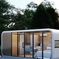 Conteneur en acier préfabriqué de haute qualité, design tropical exquis pour hébergement hôtelier extérieur