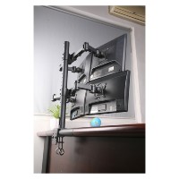 Support universel de moniteur LCD/LED 13 "27", accessoire de bureau LCD482Q, pour 4 écrans LCD/LED