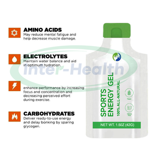 Gel Energético Electrolítico Ausreson OEM Sin Azúcar, Bebida para Correr, Marca Privada, Suplemento Nutricional Deportivo, Gel Electrolítico - Product Image 2