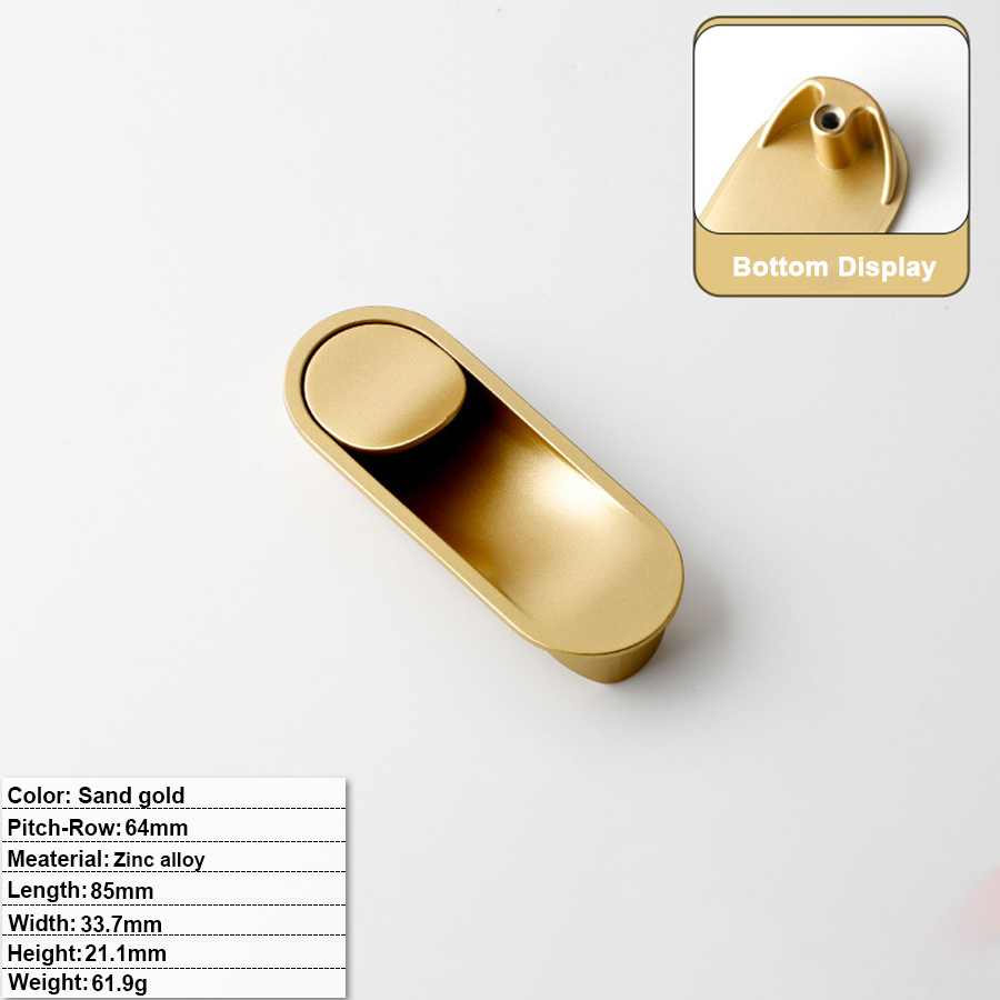 Distance des trous Sable or-CY-FH-078 - 64mm