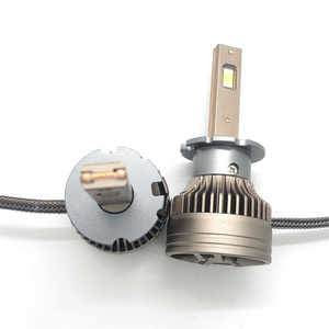 D2H ไฟหน้า LED แบบ9800lm 75W สำหรับรถยนต์เลนส์ดัดแปลงที่ทนทานและมีอุณหภูมิสี6000K สว่างมาก - Product Image 2