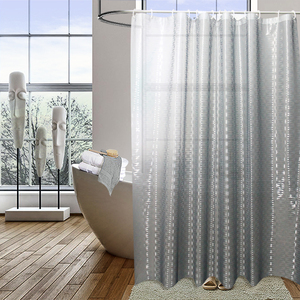 <span class=keywords><strong>Rideau</strong></span> de Douche Personnalisé, Doublure de Douche en Plastique Imperméable, Rideaux de Douche en PEVA pour Salle de Bain - Product Image 1