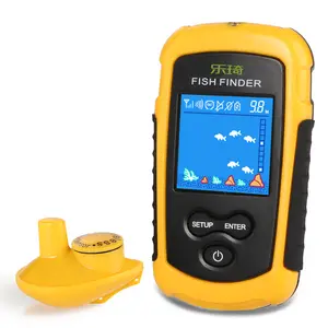 Visible High Definition Fish Finder,Abs Plastic English Fishfinder 90 Degree Wireless Smart Fish Finder Sonar