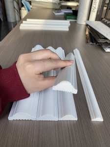 Usine OEM Moulures <span class=keywords><strong>d</strong></span>'intérieur modernes <span class=keywords><strong>de</strong></span> plinthes en mousse PS blanche Moulures murales <span class=keywords><strong>de</strong></span> plinthes en polystyrène pré<span class=keywords><strong>d</strong></span>écoupées pour application hôtelière - Product Image 3