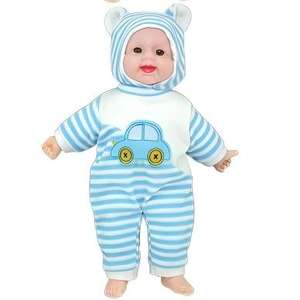 <span class=keywords><strong>40CM</strong></span> Mini <span class=keywords><strong>Reborn</strong></span> Soft Silicone Baby Doll Will Blink Cute <span class=keywords><strong>Reborn</strong></span> Dolls Jouets éducatifs pour les tout-petits - Product Image 4