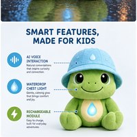 Jouets en peluche IA en gros - Compagnon d'accompagnement émotionnel avec mode perroquet répétitif