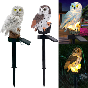 Lámpara Solar de Jardín con Forma de Búho <span class=keywords><strong>para</strong></span> Camino de Jardín - Product Image 1