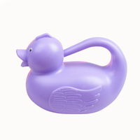 Arrosoir en plastique en forme de canard de 1,8 litre, best-seller d'usine, mignon, pour enfants, arrosoir de jardin pour enfants