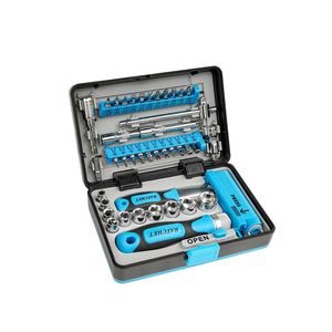 Juego de Llaves de Trinquete Versátiles Fixtec Professional de 40 Piezas, Kit de Herramientas con Destornillador, Llave de Trinquete Bidireccional Manual, Cromo Vanadio - Product Image 5