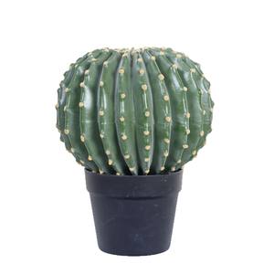 Plantes artificielles Cactus en plastique, Cactus boule, Décoratifs intérieur/extérieur, Fausses plantes vertes tropicales, Haute simulation désertique - Product Image 5