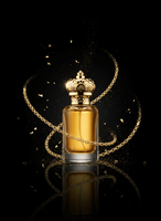 Botol Parfum Kaca Persegi/Silinder Transparan Ramah Lingkungan Dapat Didaur Ulang 100ml Tutup Aluminium Kemasan Mewah Berwarna Vintage
